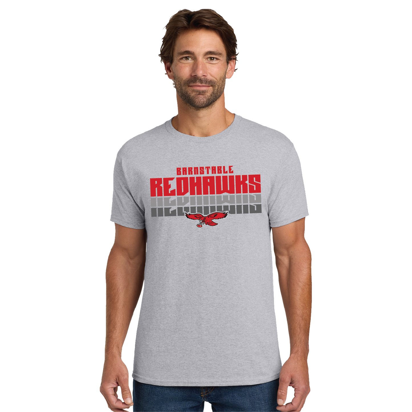 Barnstable Football - Text Fade - Short Sleeve