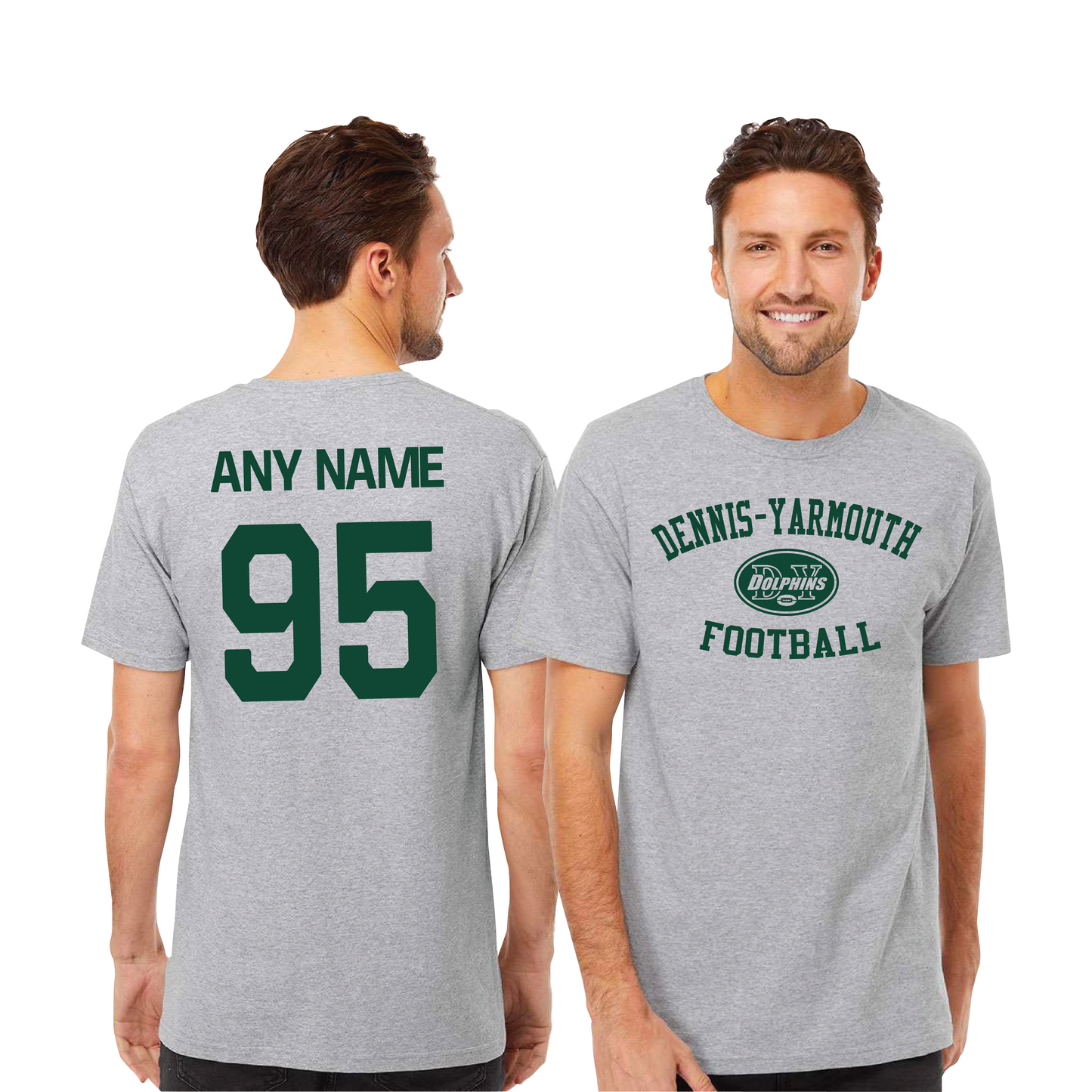 DY Dolphins Football -  Arch Short Sleeve