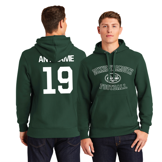 DY Dolphins Football - Arch Hoodie