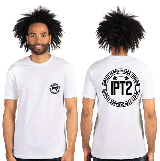 Impact Performance - Circle - Left Chest and Back - Unisex Cotton T-Shirt