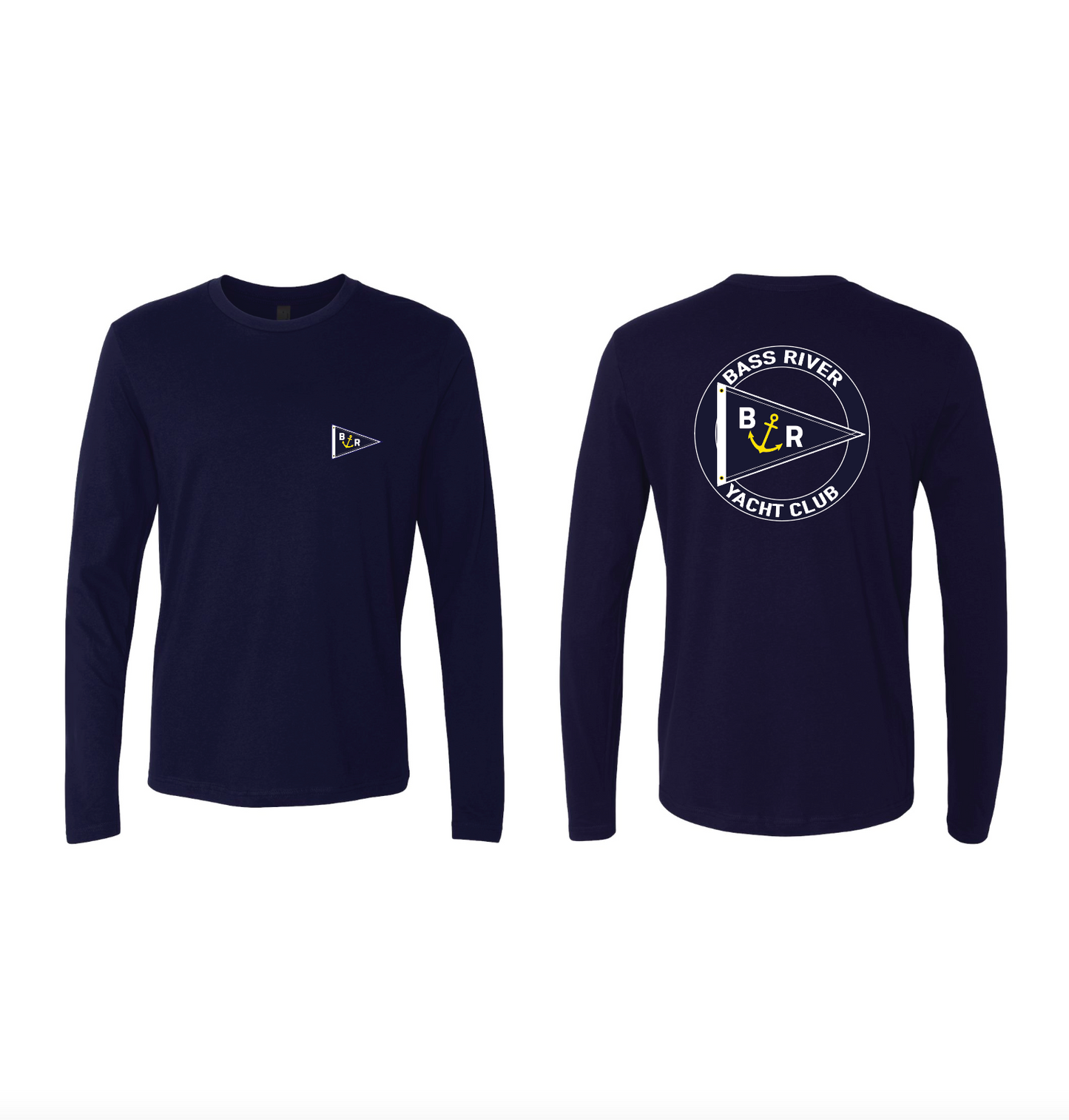 Bass River Yacht Club -  Unisex Jersey Long Sleeve Tee