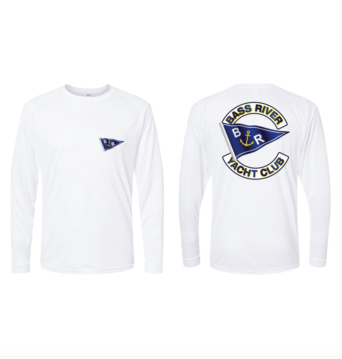 Bass River Yacht Club -  Islander Performance Long Sleeve T-Shirt