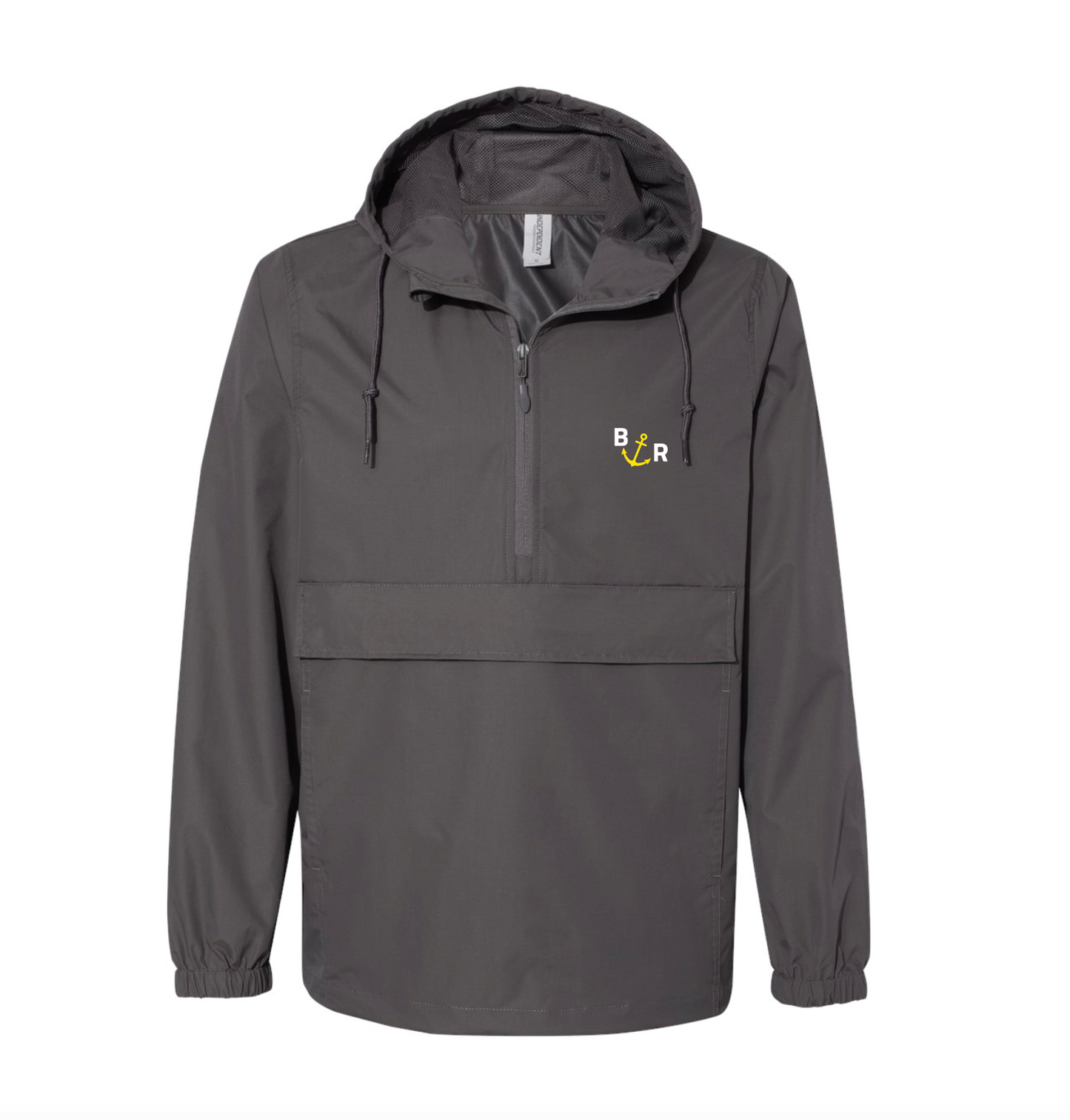 Bass River Yacht Club - Quarter Zip Nylon Anorak