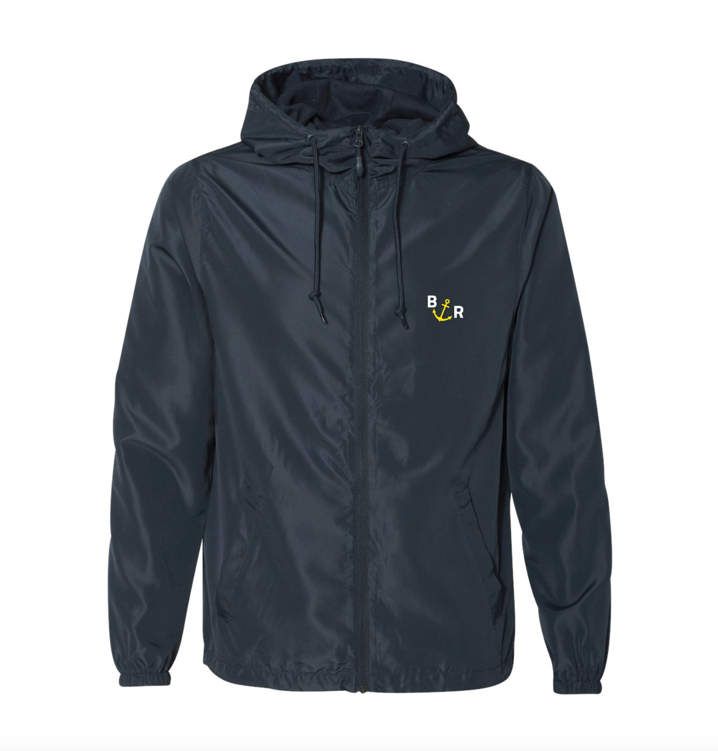 Bass River Yacht Club - Lightweight Windbreaker Full-Zip Jacket