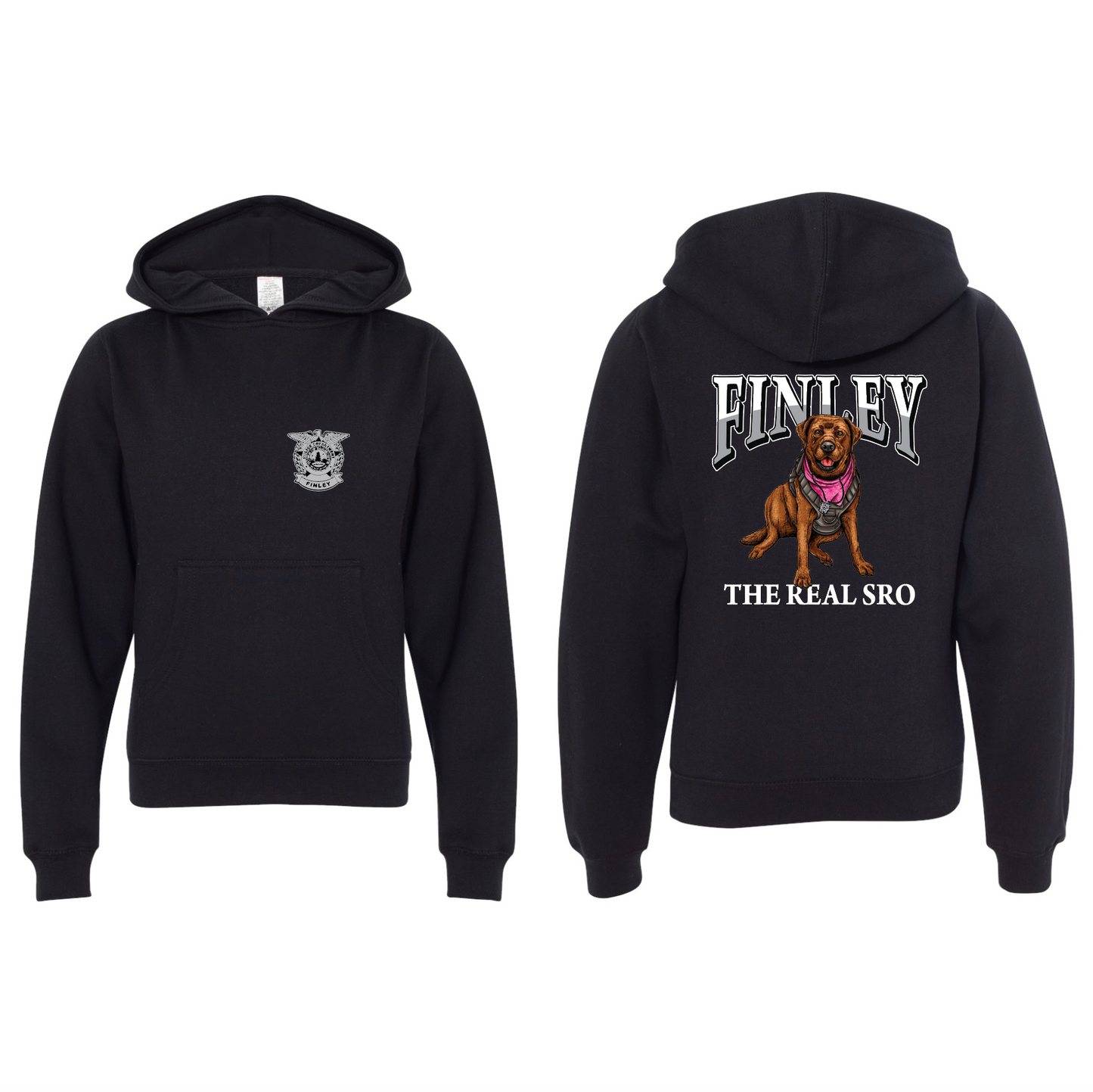 Finley - Youth Gildan - Softstyle® Midweight Hooded Sweatshirt