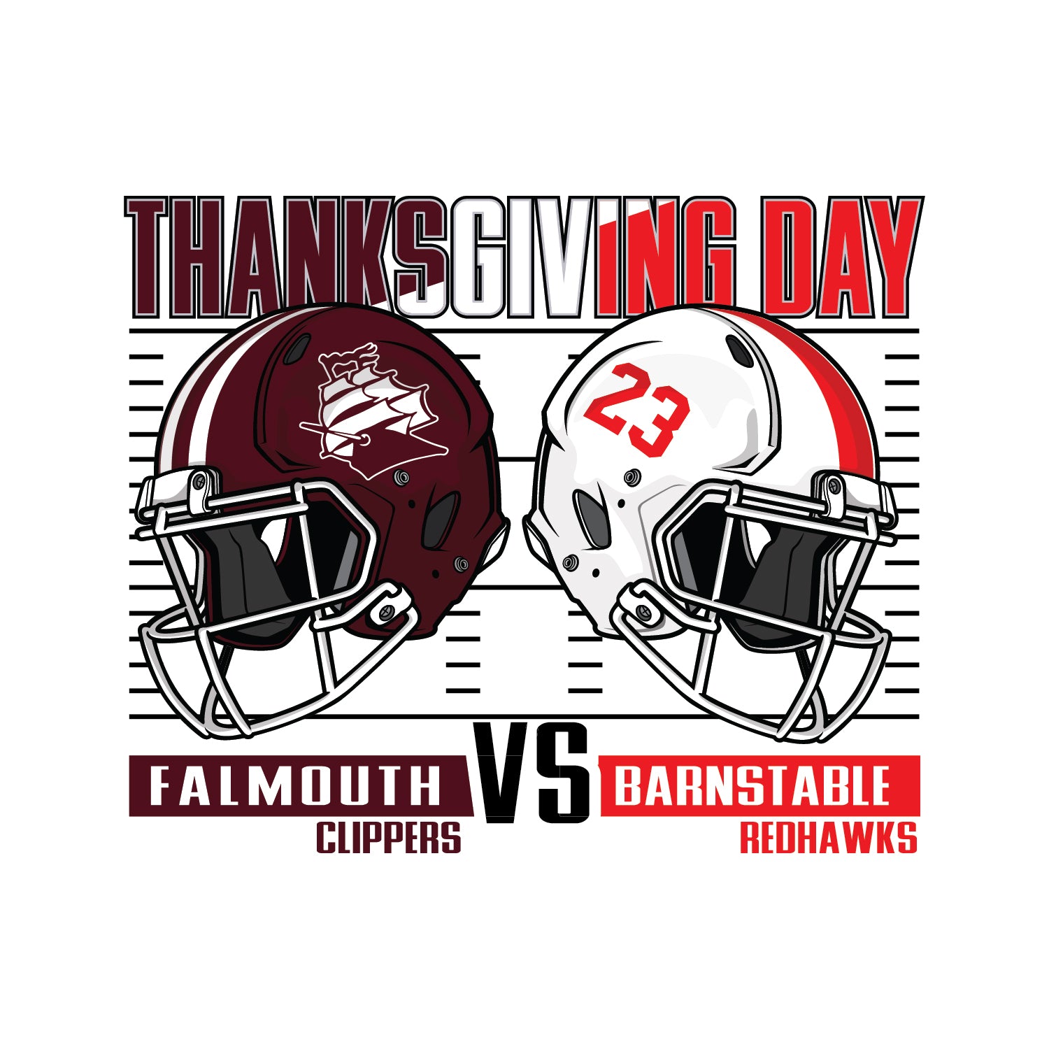 Barnstable vs. Falmouth Thanksgiving 2023
