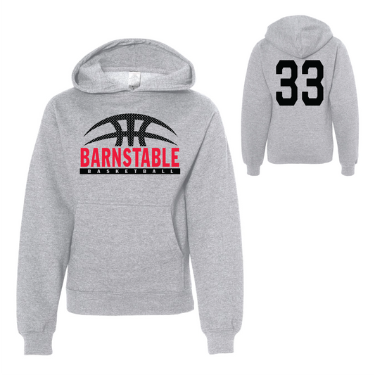 Barnstable Basketball - Youth Hooded Sweatshirt