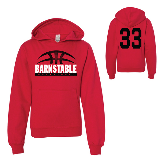 Barnstable Basketball - Youth Hooded Sweatshirt
