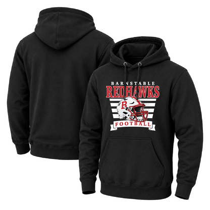 Barnstable Redhawks 3D Helmet Unisex Midweight Hooded Sweatshirt