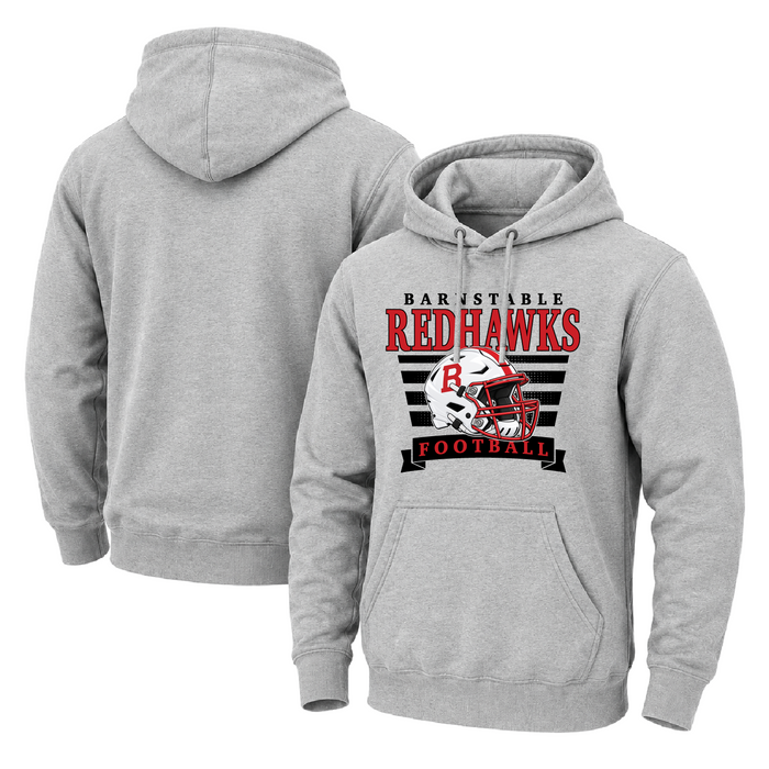 Barnstable Redhawks 3D Helmet Unisex Midweight Hooded Sweatshirt