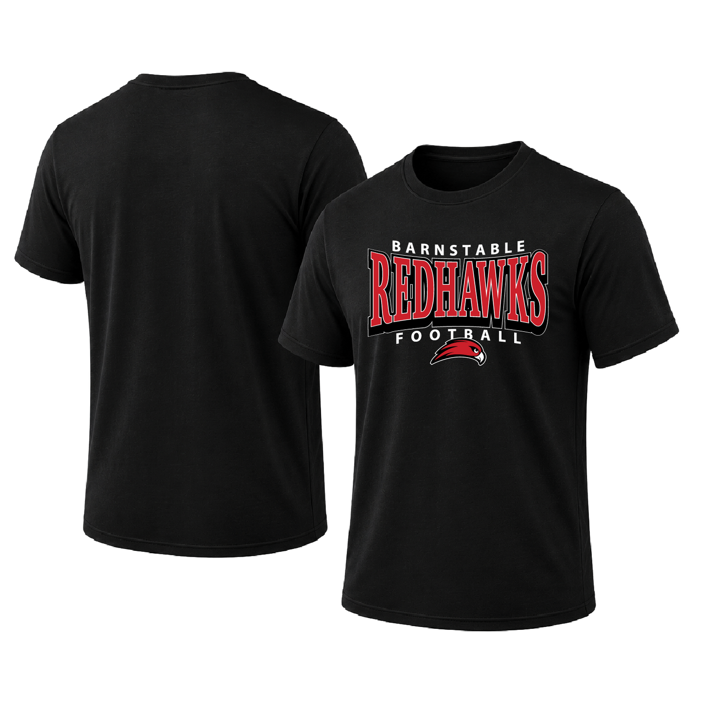 Barnstable Redhawks Double Arc Short Sleeve T-Shirt