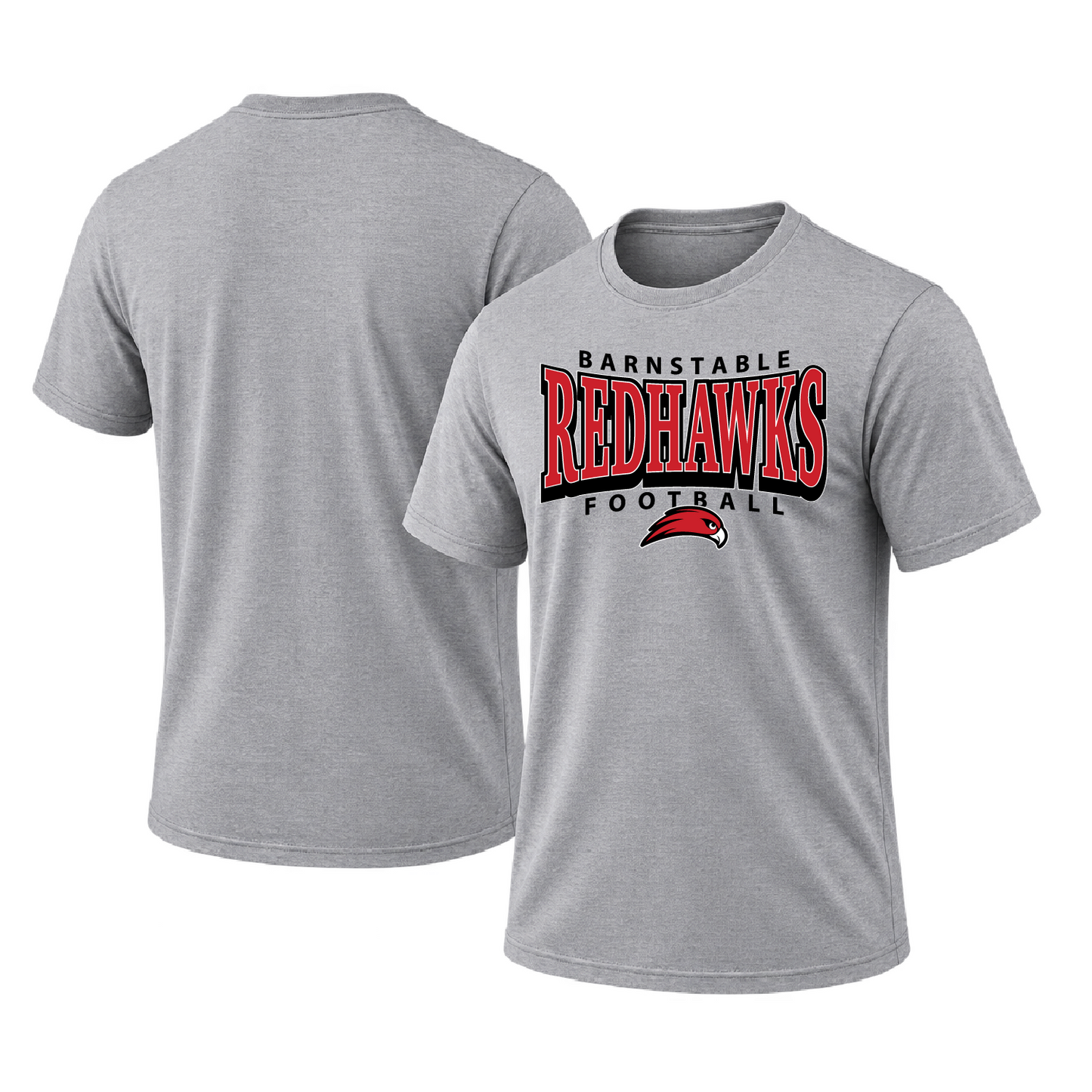Barnstable Redhawks Double Arc Short Sleeve T-Shirt
