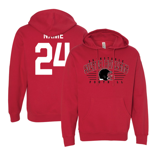 Barnstable Silver Bullets - Hooded Sweatshirt - Stroke