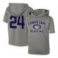 Lower Cape Bluefins - Youth Sport-Wick ® Fleece Short Sleeve Hooded Pullover - LC Football