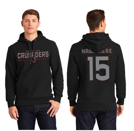 Cape Cod Tech Football - 2023 - Super Heavyweight Pullover Hooded Sweatshirt