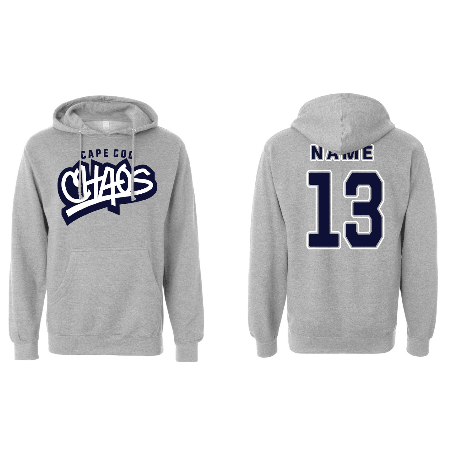 Cape Cod Chaos Baseball - Hooded Sweatshirt