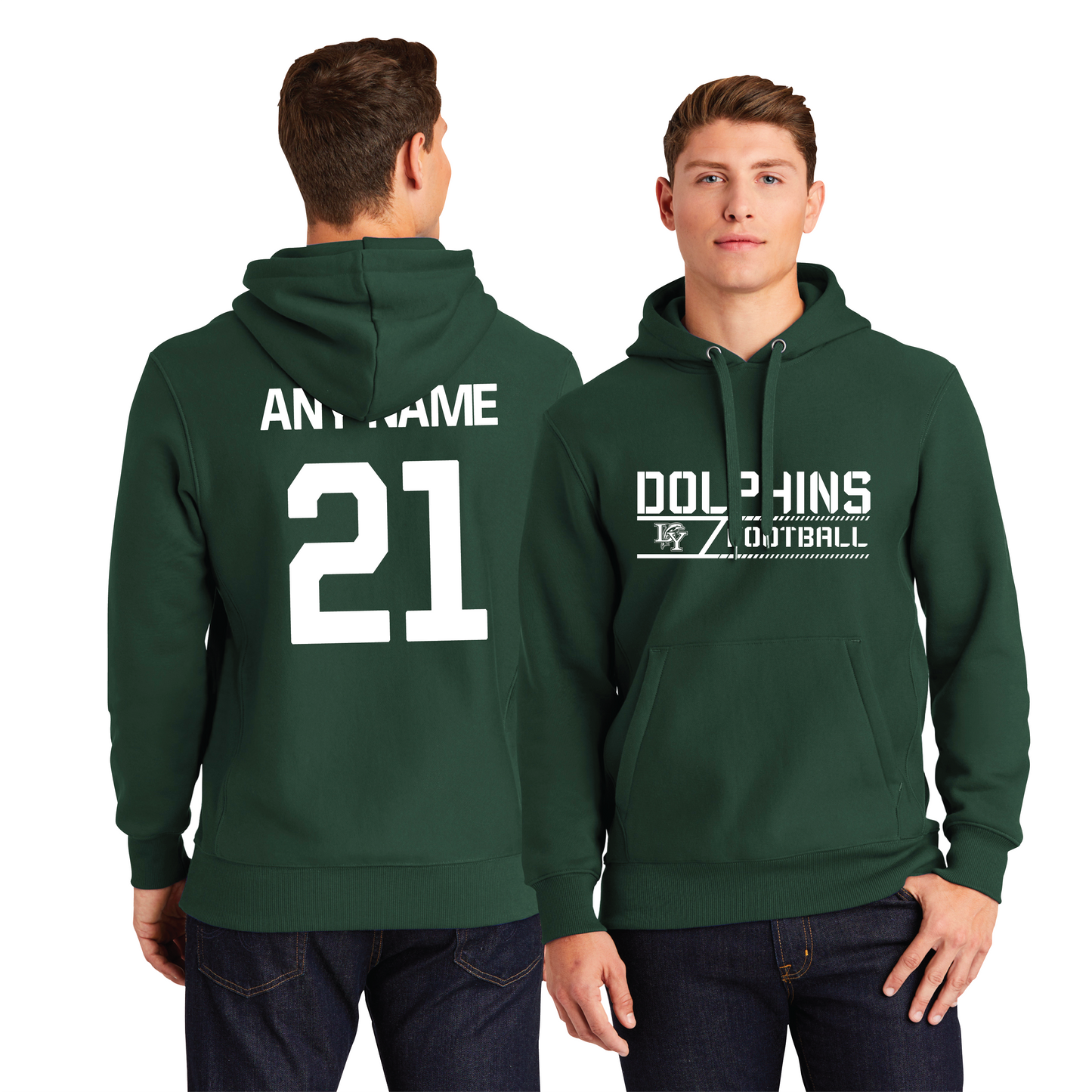 DY Dolphins Football - Hash Mark Hoodie
