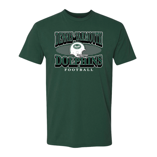 DY - Football - Retro Helmet - Youth Short Sleeve