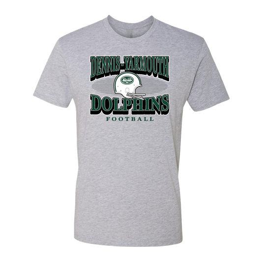 DY - Football - Retro Helmet - Youth Short Sleeve