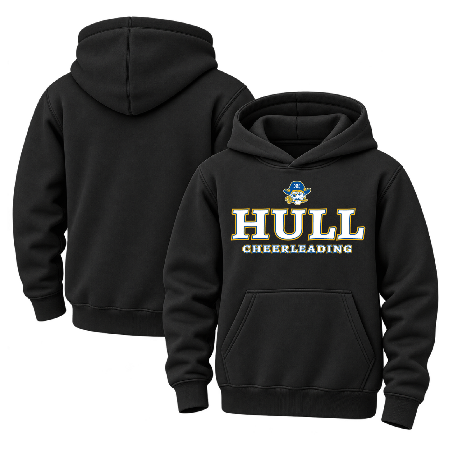Hull Cheerleading Youth Midweight Hooded Sweatshirt
