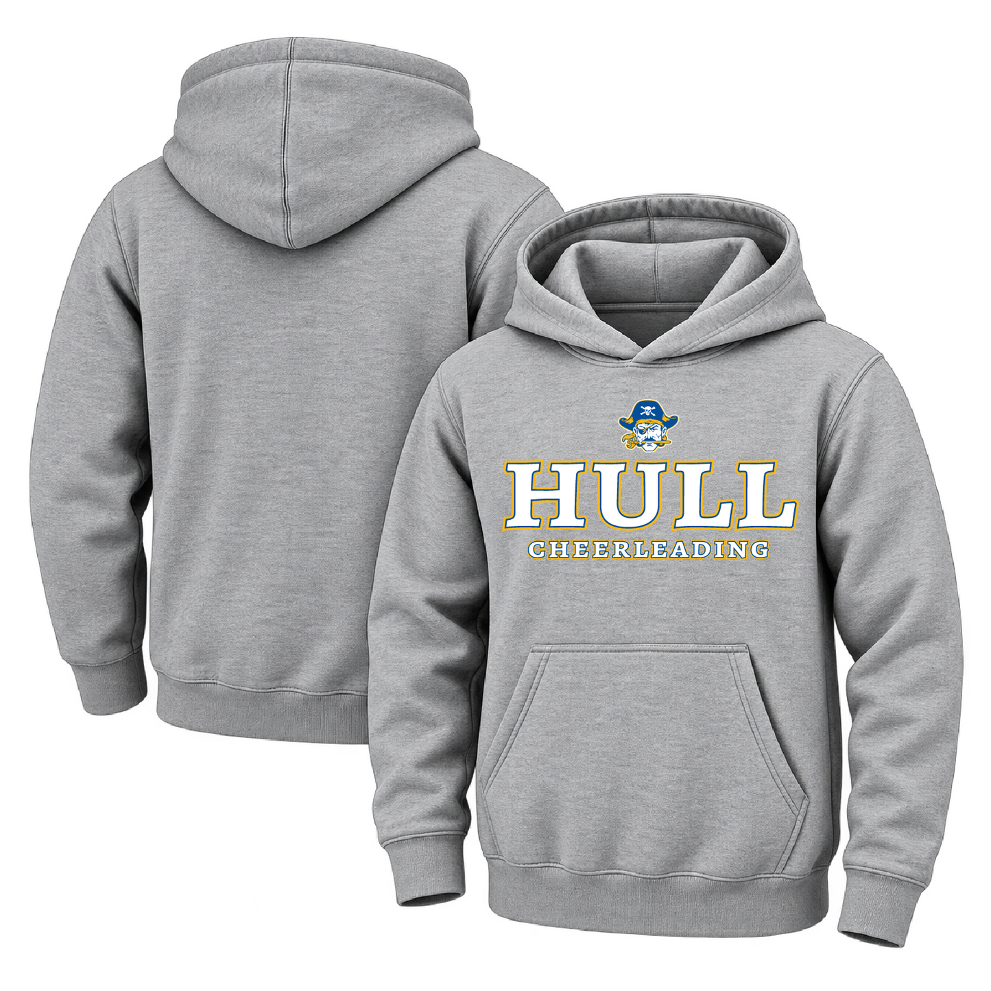 Hull Cheerleading Youth Midweight Hooded Sweatshirt