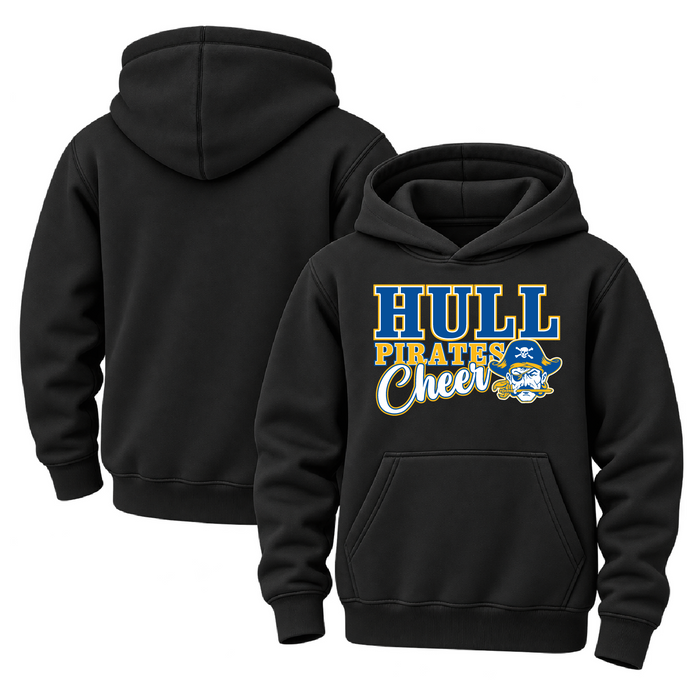 Hull Cheer Script Youth Midweight Hooded Sweatshirt