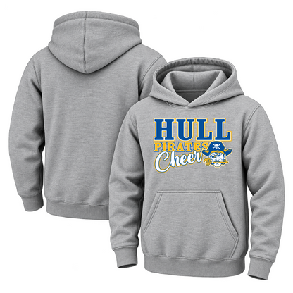 Hull Cheer Script Youth Midweight Hooded Sweatshirt