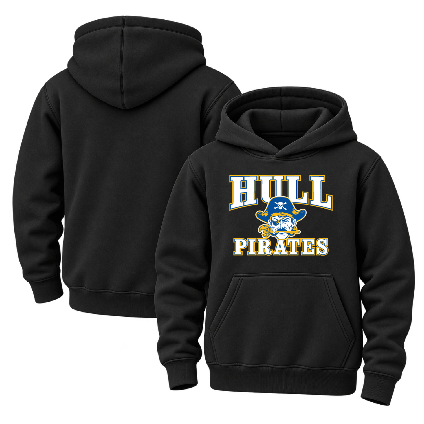 Hull Pirates Youth Midweight Hooded Sweatshirt