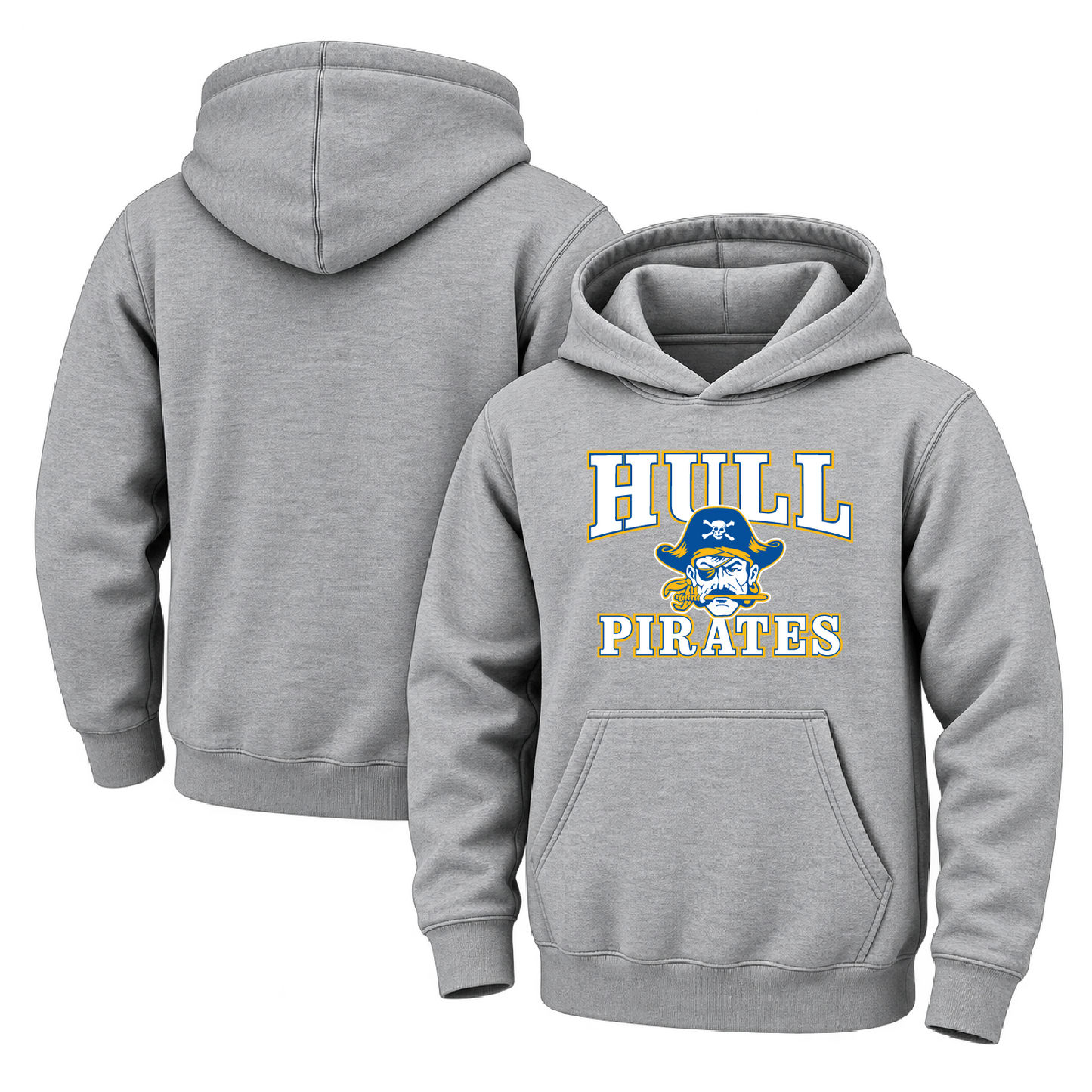 Hull Pirates Youth Midweight Hooded Sweatshirt