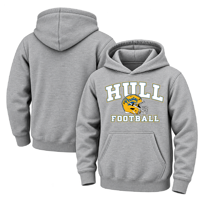 Hull Modern Helmet Youth Midweight Hooded Sweatshirt