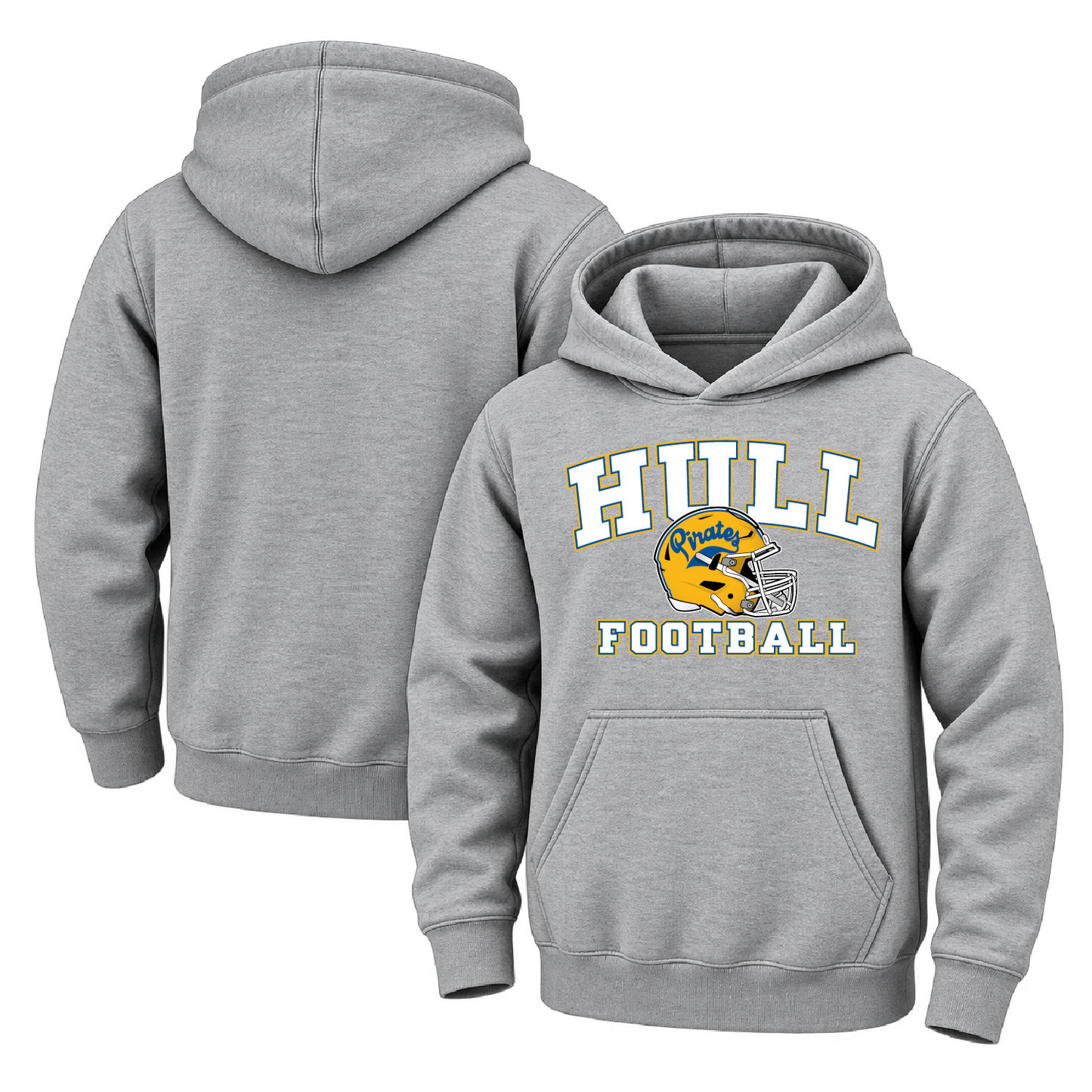 Hull Modern Helmet Youth Midweight Hooded Sweatshirt
