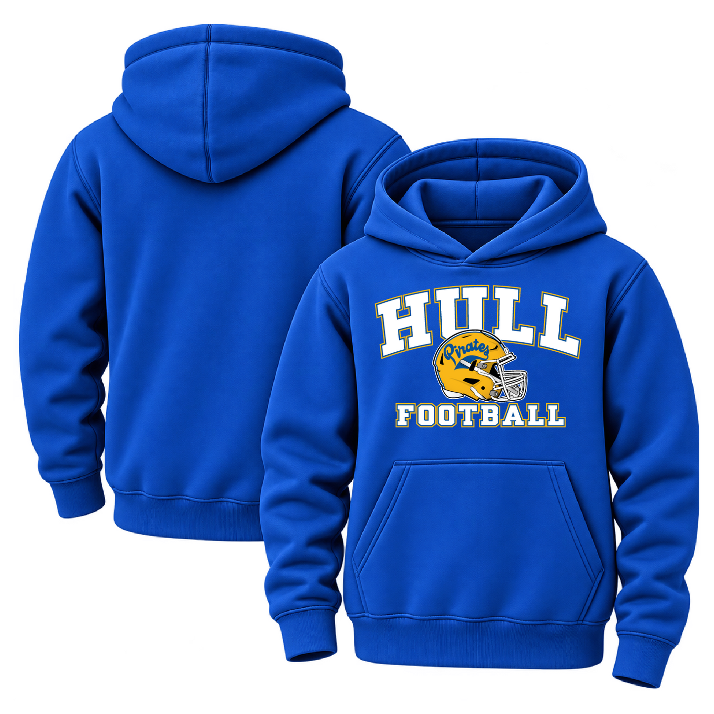 Hull Modern Helmet Youth Midweight Hooded Sweatshirt