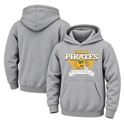 Hull Old School Helmet Youth Midweight Hooded Sweatshirt
