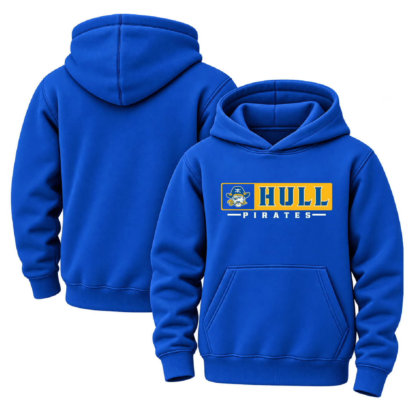 Hull Pirate Block Midweight Hooded Sweatshirt