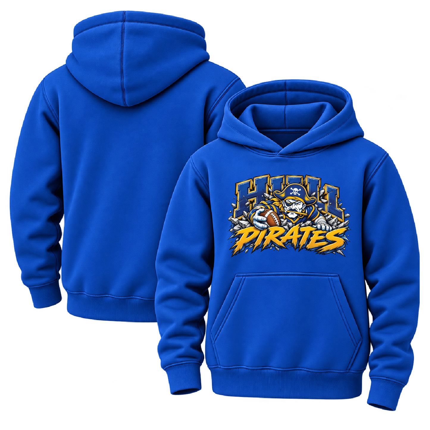 Hull Football Crash Youth Midweight Hooded Sweatshirt