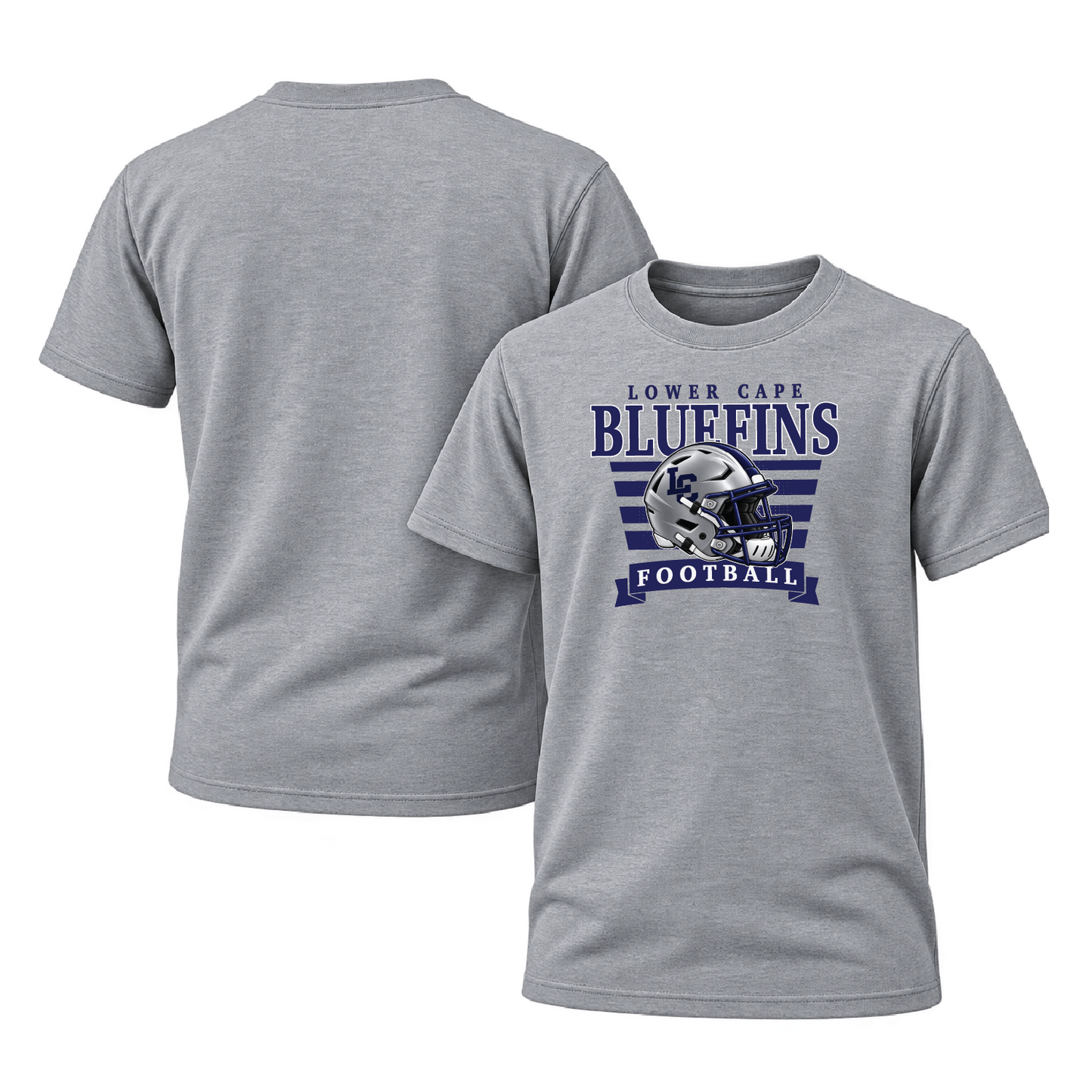 Lower Cape Bluefins 3D Helmet Unisex Short Sleeve T-Shirt