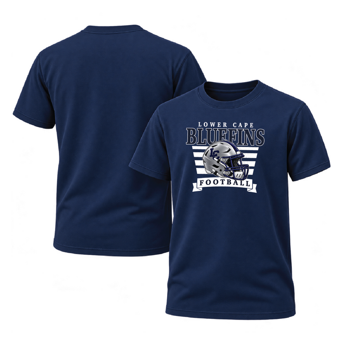 Lower Cape Bluefins 3D Helmet Unisex Short Sleeve T-Shirt