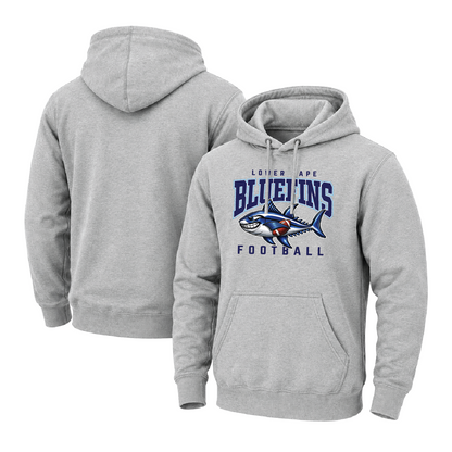 Lower Cape Bluefins 3D Bluefin Unisex Midweight Hooded Sweatshirt