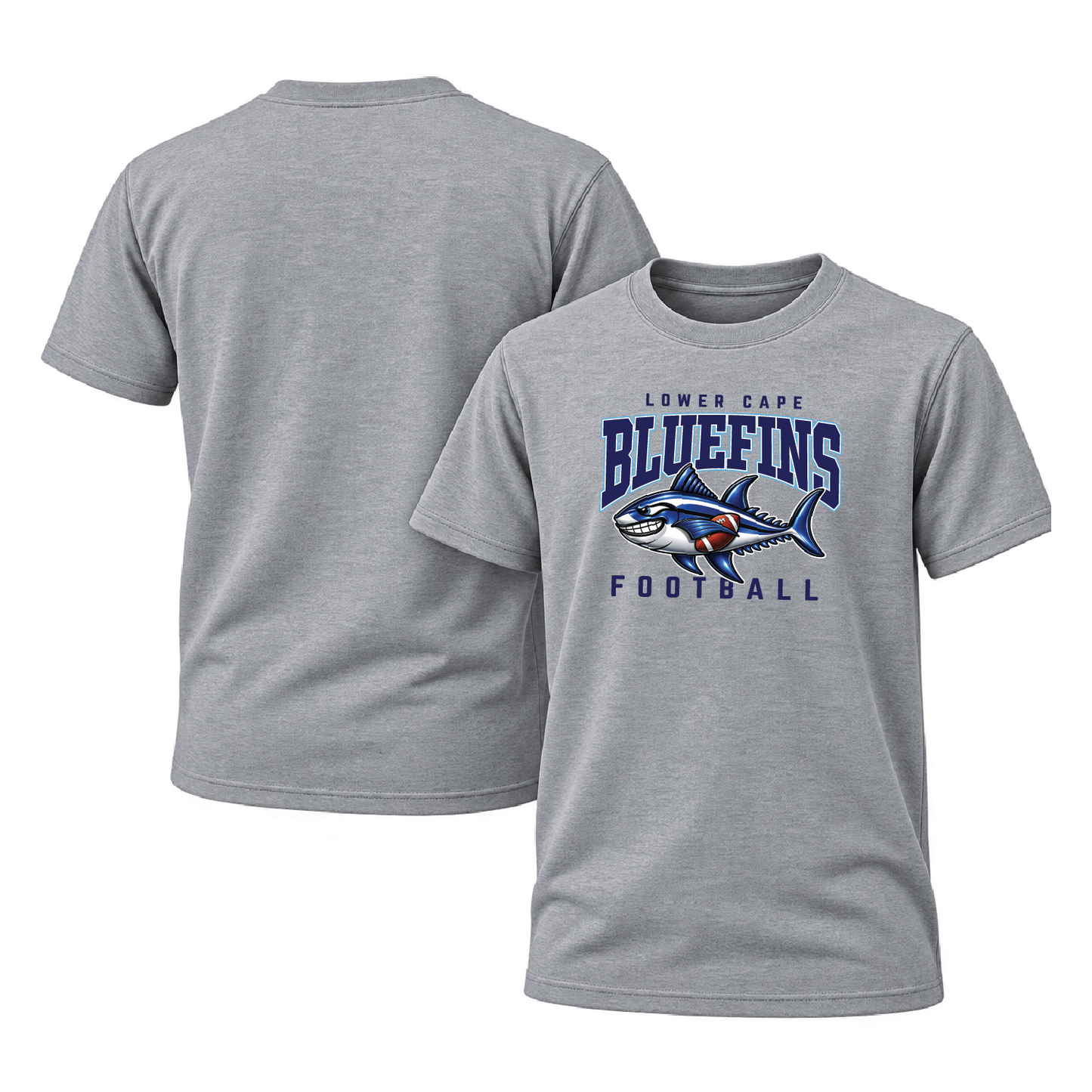 Lower Cape Bluefins 3D Bluefin Unisex Short Sleeve T-Shirt
