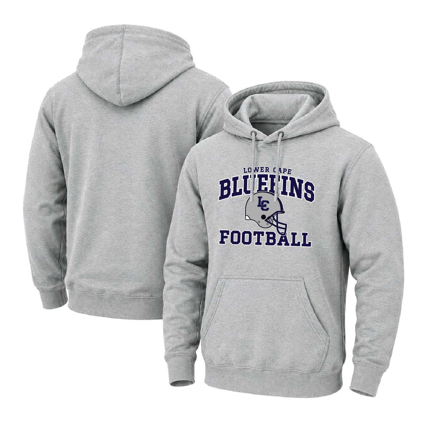 Lower Cape Bluefins Classic Helmet Unisex Midweight Hooded Sweatshirt