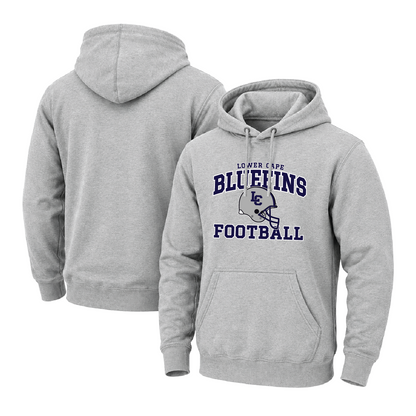Lower Cape Bluefins Classic Helmet Unisex Midweight Hooded Sweatshirt
