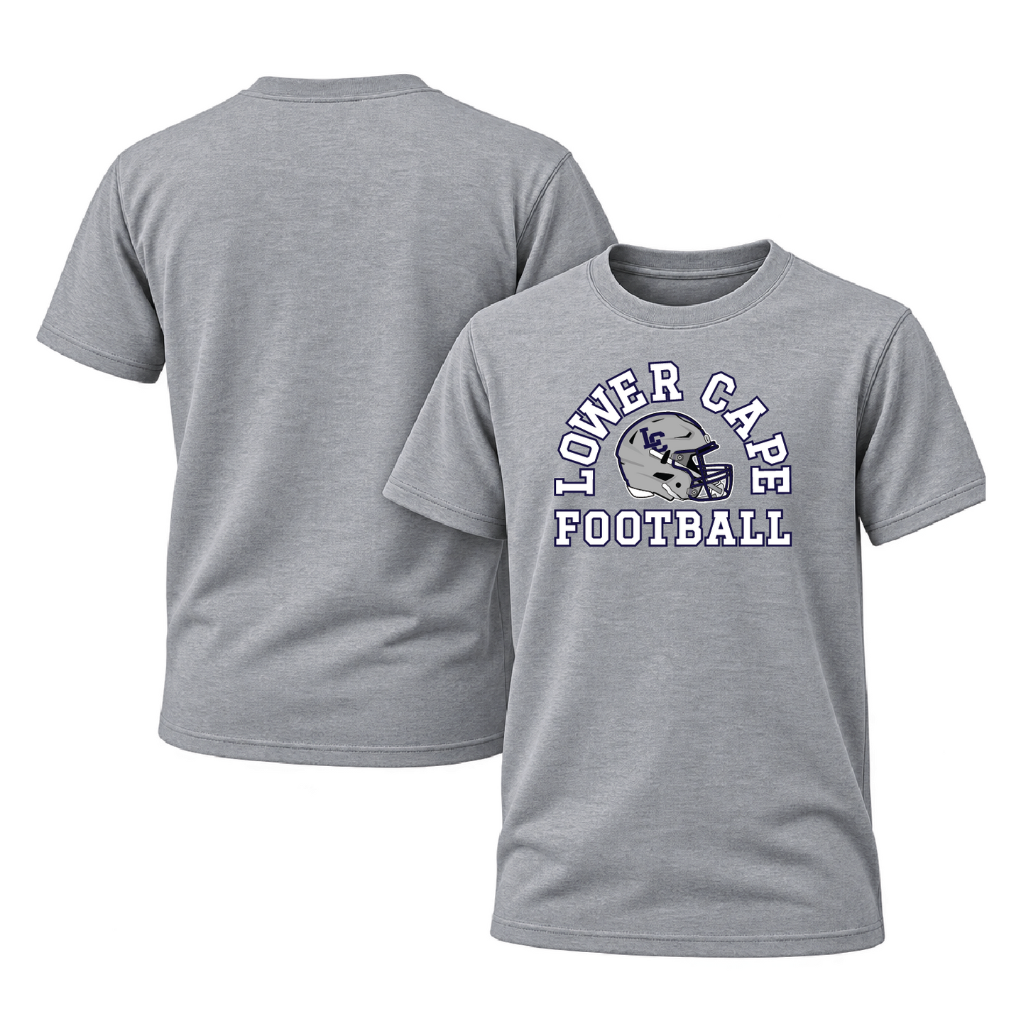 Lower Cape Bluefins Helmet Arc Unisex Short Sleeve T-Shirt