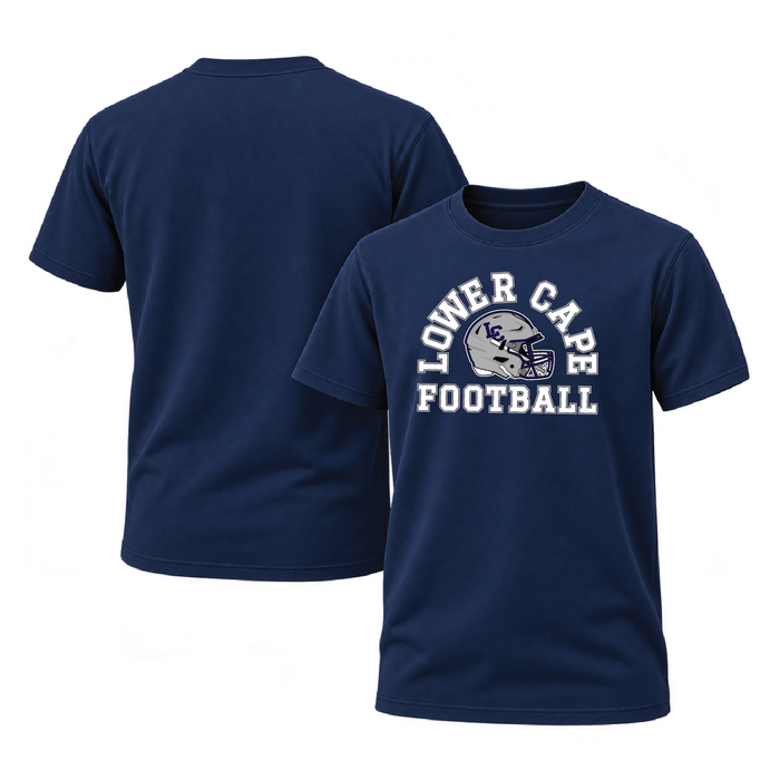 Lower Cape Bluefins Helmet Arc Unisex Short Sleeve T-Shirt