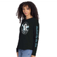 Medium By The Sea - Women's Cotton Relaxed Long Sleeve T-Shirt