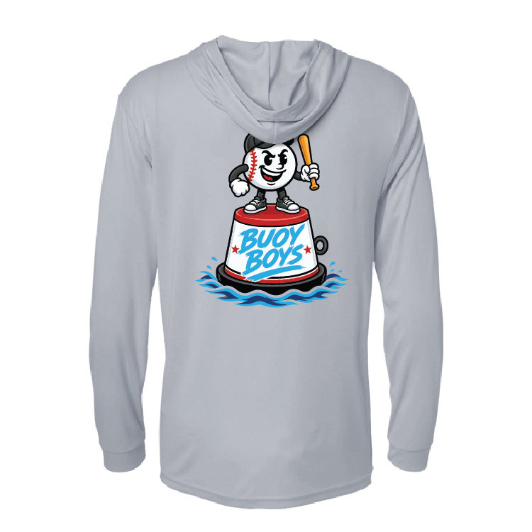 Buoy Boys - Youth Bahama Performance Hooded Long Sleeve T-Shirt