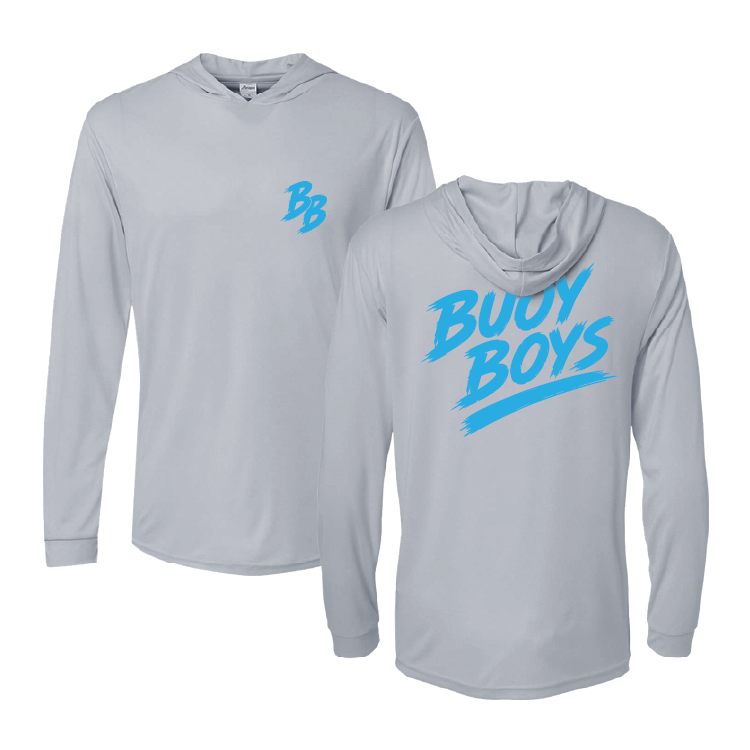 Buoy Boys - Youth Bahama Performance Hooded Long Sleeve T-Shirt