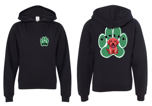 Finley Shamrock - Youth - Hooded Sweatshirt
