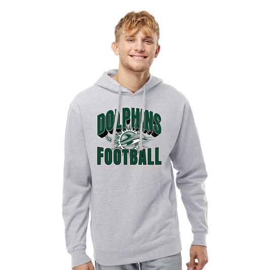 DY - Football - Dolphin Footbal - Hooded Sweatshirt