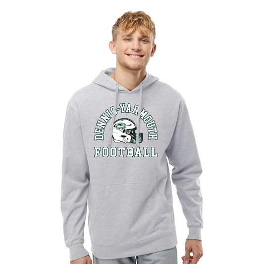 DY - Football - Modern Helmet - Hooded Sweatshirt
