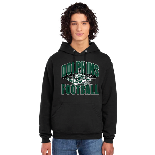 DY - Football - Dolphin Footbal - Hooded Sweatshirt
